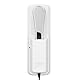Sustain-Pedal Universal-Fußpedal für Tastaturen und Klaviere, mit 6,35-mm-Anschluss, Rutschfestem Gummi, für Elektronische Instrumente mit Sustain-Funktion, Weiß (WHITE)