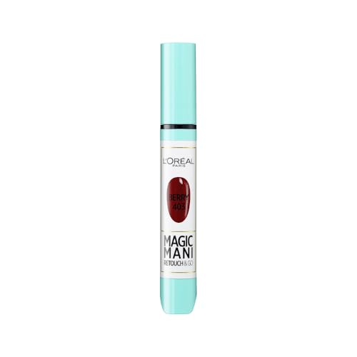 L'Oréal Paris Make Up Designer Magic Mani Vernis à Ongles Retouche en Feutre 403 Berry 4 ml