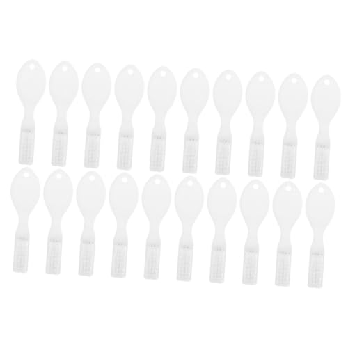FRCOLOR 20pcs Self-harm Toothbrush Mini Small Travel Toothbrush Prison Supplies Handle