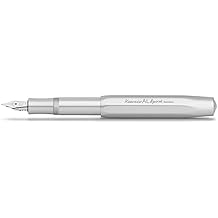 Kaweco AL Sport Silver Fine Point Fountain Pen - KWAF-SV-F