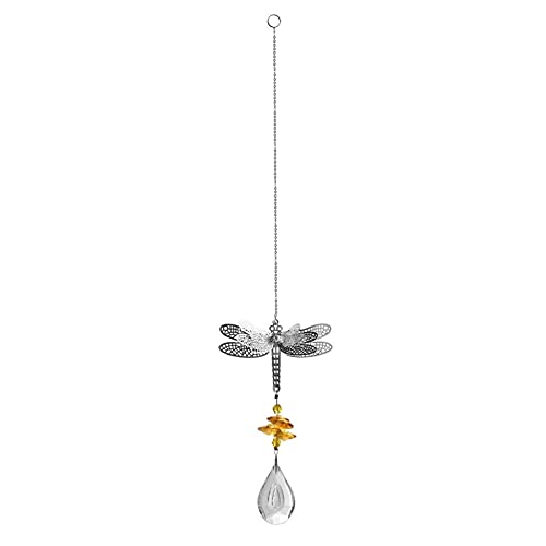 Dragonfly Crystal Suncatcher Prisms Bead Hanging Crystal for Windows Prisms Garden Wedding Christams Decor Rainbow Maker… - Image 2