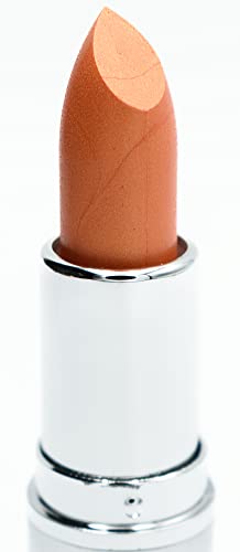 Image of Pure Ziva Orange Flare Pearl Coral Moisturizing Lip Cream Lipstick Color Paraben, Lanolin & Cruelty Free, No Animal Testing