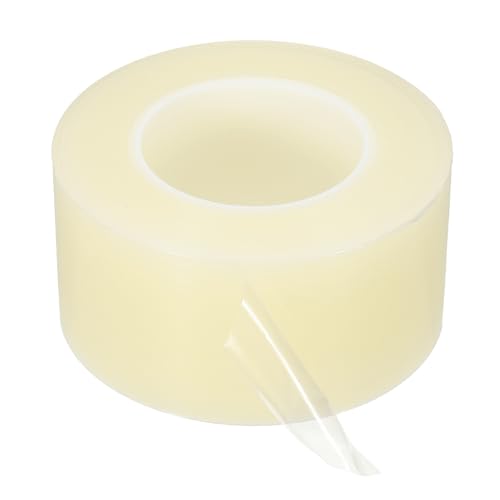 Image of PATIKIL Removable Protective Film Tape, 2.8 Inch x 656 ft PE Surface Protective Scratch Film Tape Roll for Furniture Electrical Appliances Plastic Hardware Medium Stickiness, Clear