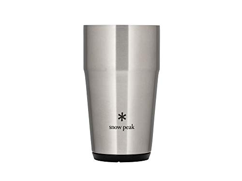 Snow Peak Shimo Tumbler 470 Silver One Size