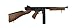D98 M1A1 WW2 SMG AEG Airsoft Gun (Faux Wood)