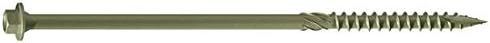 TIMCO Timber Screws - Hex Head - Exterior Green - 6.7 x 250 - Box of 50, 6.7x250 - Image 4