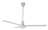 Leading Edge 56001 Heavy Duty High Performance Ceiling Fan, 27500 CFM, White