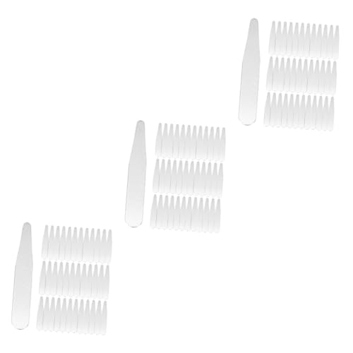 Yardwe 3sets Shirt Collar Stays for Men Stainless Steel Collar for Mens Dress Shirts 36pcs*3