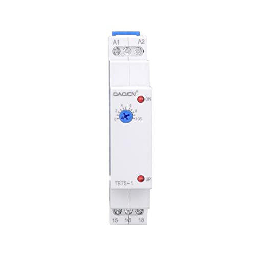 Relais de tension universel 220v à temporisation réglable 2.8s-10m - 3