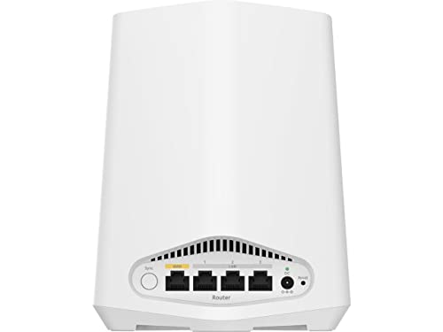 Image of NETGEAR Orbi Pro WiFi 6 Mini Mesh Router (SXR30) for Business or Home | VLAN, QoS | Coverage up to 2,000 sq. ft., 40 Devices | AX1800 802.11 AX (up to 1.8Gbps)