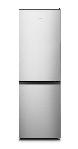 Hisense Frigorifero Combinato, [Classe Energetica E], No Frost, Inox, 304