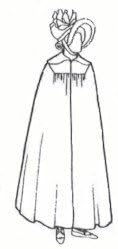 Lady's Regency Cape/Mantle Pattern