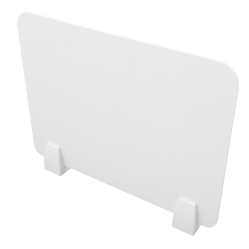 SOPOTUTU Desk Divider Privacy Board for Students 30 x 24 Protective Partition Shield Easy to Clean Acrylic Desk Shield for Classroom and Office Use