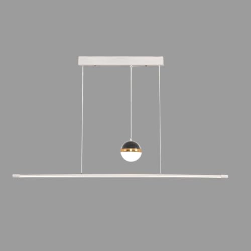 Lampes suspendues en métal avec abat-jour en acrylique pour éclairage de bureau