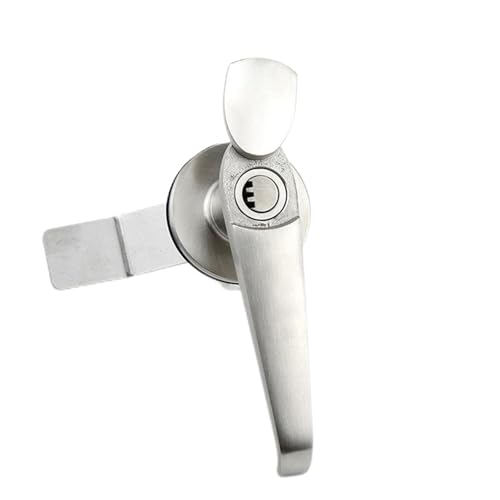 MS308-3-2 Stainless Steel Outdoor Distribution Cabinet Handle Lock Industrial 1Pcs(C)