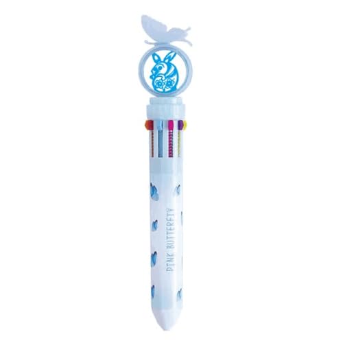 Stylo à bille rétractable multicolore zodiaque chinois, le cadeau idéal en fournitures scolaires