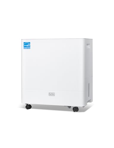 BLACK+DECKER 30-Pint Portable Dehumidifier,...