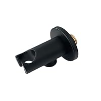 Duscharmatur Set In Schwarz - Komplette Dusche Mit Wandhalterung Und Regendusche