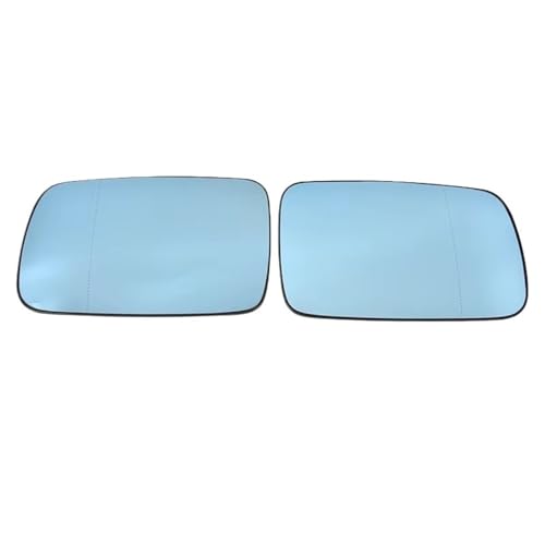 Miroir latéral voiture compatible avec 3 Coupe E46 51167028427 51167028428 bleu