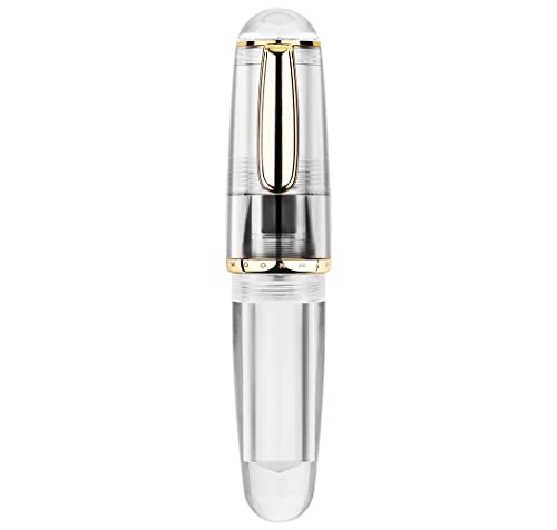 MAJOHN Q1 Mini Eyedropper Filling Fountain Pen, Iridium...