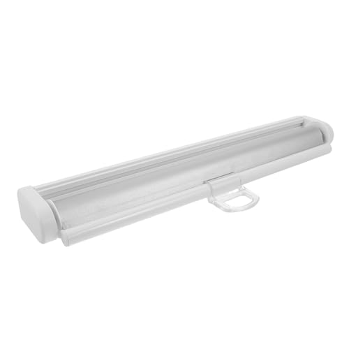 Store de terrasse et veranda blanc occultant pour réguler la chaleur