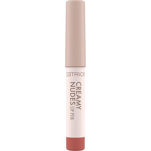 Catrice Creamy Nudes Lip Pen, Lippenkonturstift, Nr. 020, Nude, mit Vitaminen, pflegend, mit Ölen, matt, vegan, ohne Parabene, ohne Mikroplastikpartikel, Nanopartikel frei, 1er Pack (1.2g)