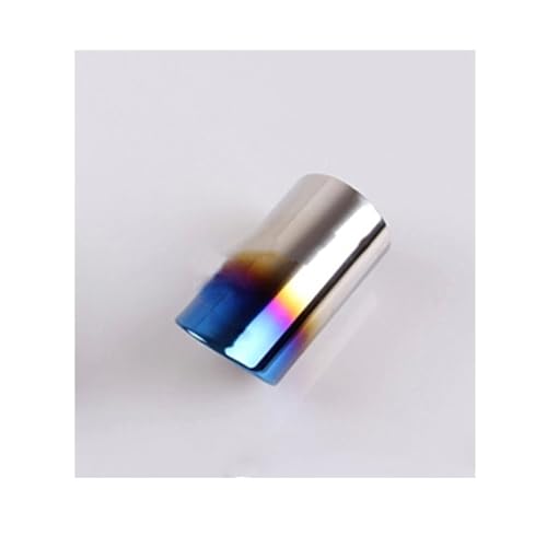Embout d'échappement en acier inoxydable bleu élégant pour RAV4 2014-2018