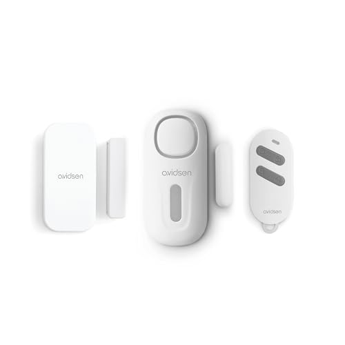 Avidsen - Small KITDOORGUARD Control - Kit Mini Alarme pour Porte et fenêtre avec sirène intégrée et télécommande - Avidsen - 100028
