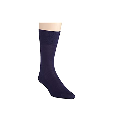 Image of FALKE Men's Tiago Dress Socks, Sustainable Cotton, Crew, 1 Pair
