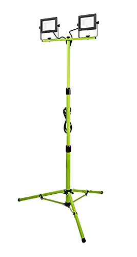 Luceco LED Slim Twin Treppiede Luce da Lavoro