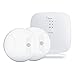Produktbild Gigaset Smoke Pack ONE X - 2 Rauchmelder zum Schutz vor Rauchentwicklung mit Alarmton, 10 Jahres Batterie - Base zur weiteren Verbindung von Sensoren - Smart-Home Set - App-Steuerung, weiß