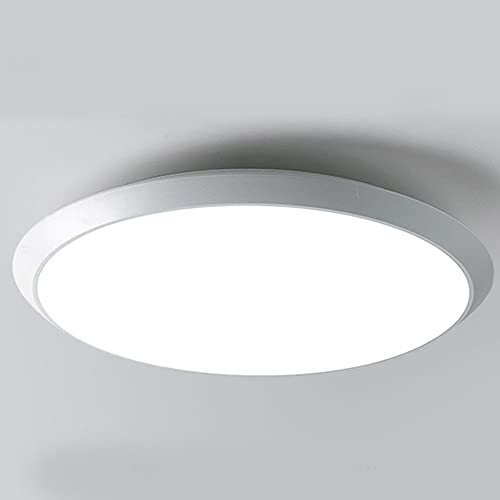 Luminaire LED blanc 6500k plafonnier encastrable extra plat et étanche pour utilité chambre