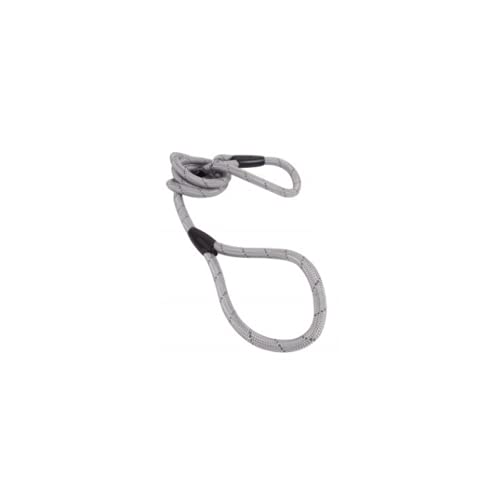 EliteKoopers 5ft Anti Pull Extra Strong Dog Slip Lead Choke Leash For Dog (1Pcs Grey)