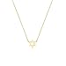 ALRNBY Gold Choker Necklace for Women Star of David Necklace Dainty Lucky Pendant Jewelry