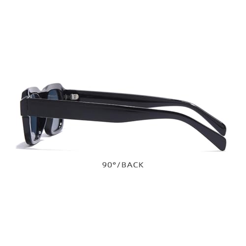 Lunettes de soleil UV400 unisexes rétro et transparentes - 4
