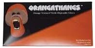 ShuBee Orangathang Industrial Strength Orange Nitrile Gloves