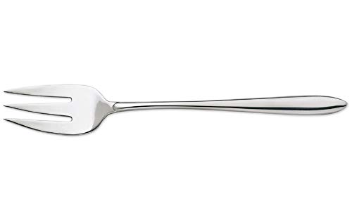 Arcos Serie Berlin - Box 6 Stück Serviergabel Tischgabel Tafelgabel - Monoblock aus einem Stück Edelstahl 18/10 und 250 mm Farbe Silber (6 pcs)