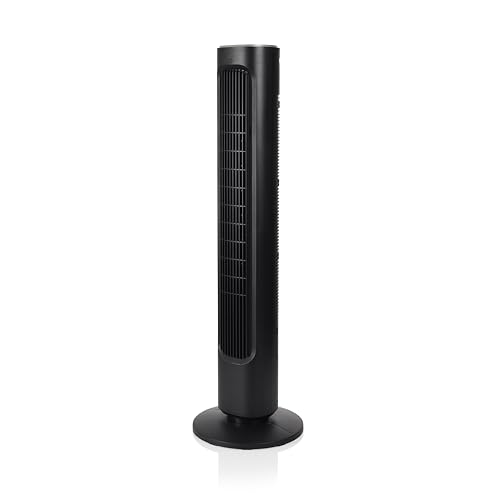Princess Ventilateur colonne - Design élégant - 50 W - Puissant, Silencieux, Basse Consommation - Hauteur : 103 cm - Oscillant - 4 modes - 12 vitesses - 352390