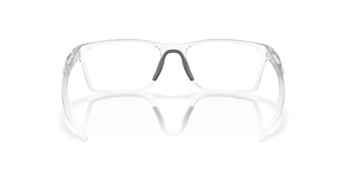 Image of Oakley Mens OX8174F Hex Jector Low Bridge Fit Rectangular Eyeglasses