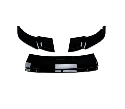 Lèvre de pare-chocs avant haut de gamme pour Tiguan MK2 R-Line 20-23 fini noir laqué