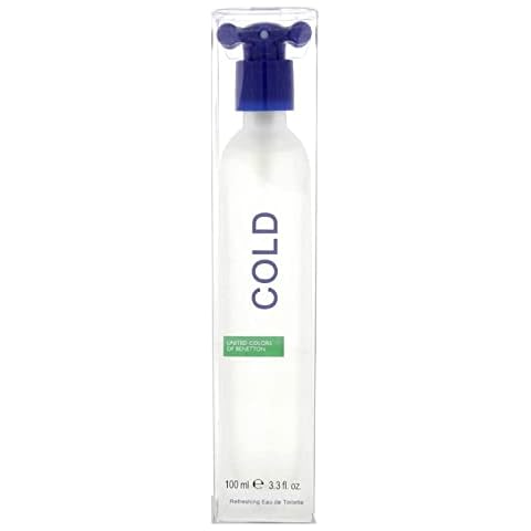 Cold By United Colors Of Benetton For Men. Eau De Toilette Spray 3.3 Ounce Cover