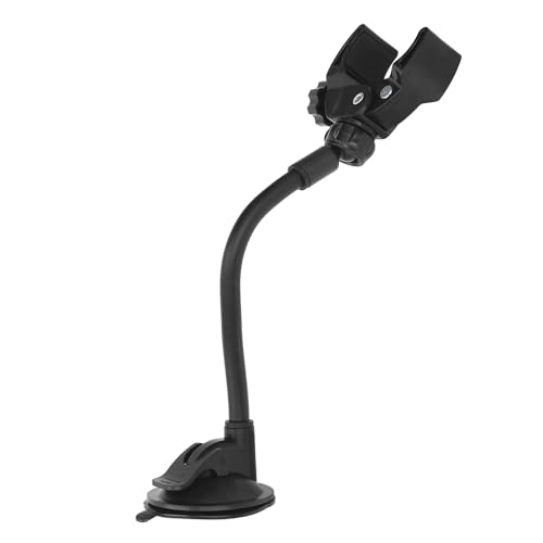 Support de Sèche-cheveux Mains Libres avec Ventouse, Support à Ventouse Multifonctionnel Réglable pour Miroir de Salle de Bain, Carrelage en Céramique, Toilettage pour Chien et