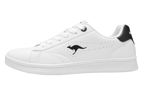 KangaROOS K-Ten Adore damskie sneakersy, 0500 White Jet Black, 36 EU