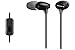 Sony MDR-EX15AP In-Ear-Kopfhörer (mit Headsetfunktion, integriertes Mikrofon) schwarz