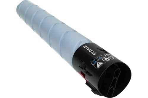 JetWorld Toner Compatible Konica TN324C A8DA450 Cyan for C258, C308, C368, C454, C454e, C554, C554e, 454e, 554e, 26000 Pages per Toner Cartridge High Quality Print
