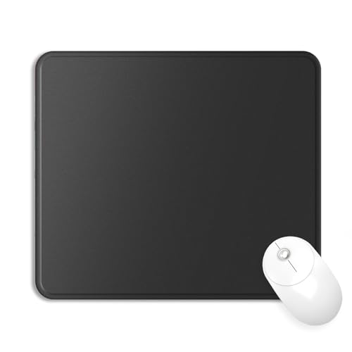 Image of eulps Mouse Pad with Stitched Edge, Multiple Patterns Computer Mouse Pads with Non-Slip Rubber Base, Washable Cloth Mousepad, for Gaming, Laptop, PC (Graphite)