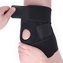 Knee Brace Support, Open Patella Stabilizer with Best Non-Slip Adjustable Strapping and Extra Thick Breathable Wrap for Meniscus Tear, Arthritis, ACL, Sports, Running, Basketball for Men Women