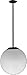 DABMAR LIGHTING INC D7516-24-B Fixture,Ceiling,18" Globe,24" Drop