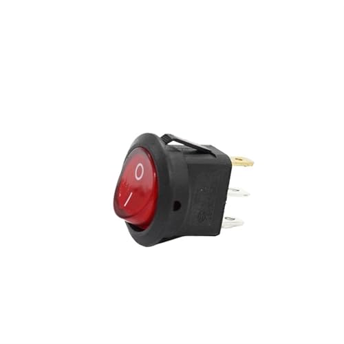 Interruptor basculante Kcd1 verde 12V para camperizaciones y salpicaderos 2