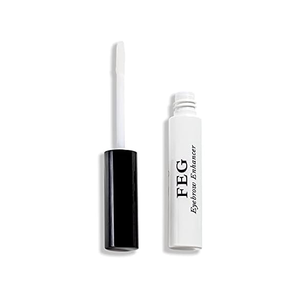 FEG Eyebrow Enhancer Eyebrow Growth Serum for Thicker Brows | Natural Brow Enhancing Serum for Growing and Thickening Eyebrows | Stimulates Natural Eyebrow Growth | 3ml | Single Pack